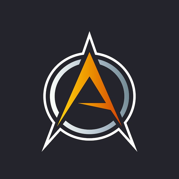 A text logo esports