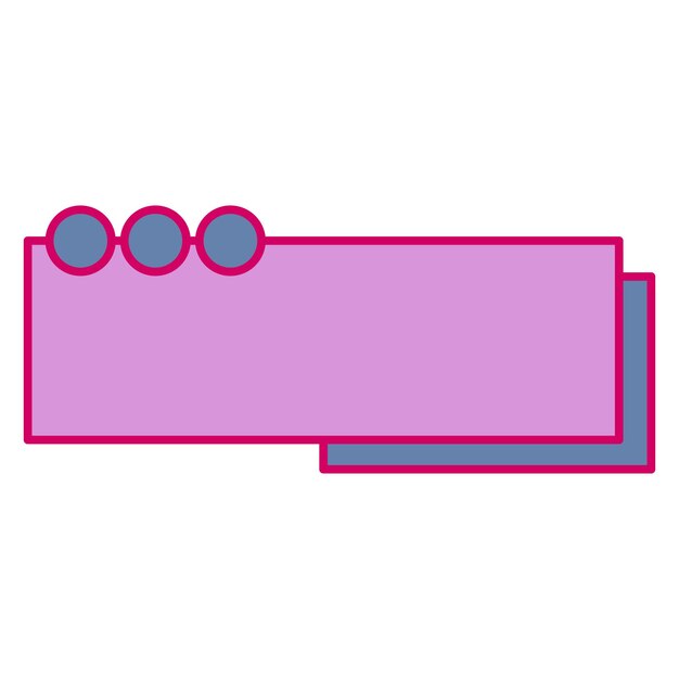 Textbox Banner Ribbon Vector