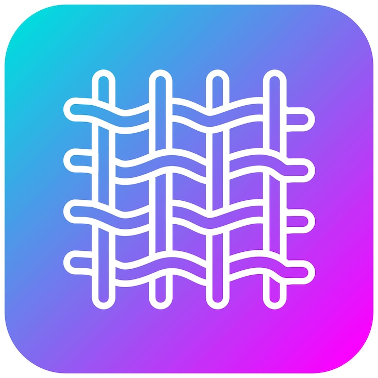 Vector textiel vector icoon kan worden gebruikt voor fabric features iconeset