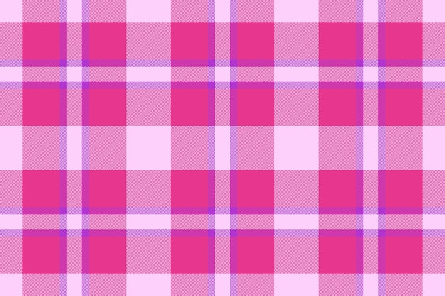 Textile background pattern seamless fabric tartan plaid texture check vector