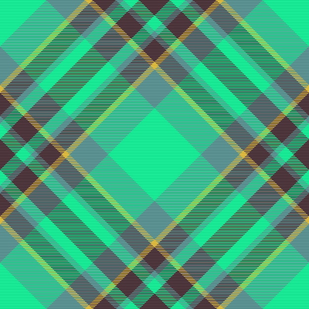 Textile check plaid Background vector seamless Tartan texture fabric pattern