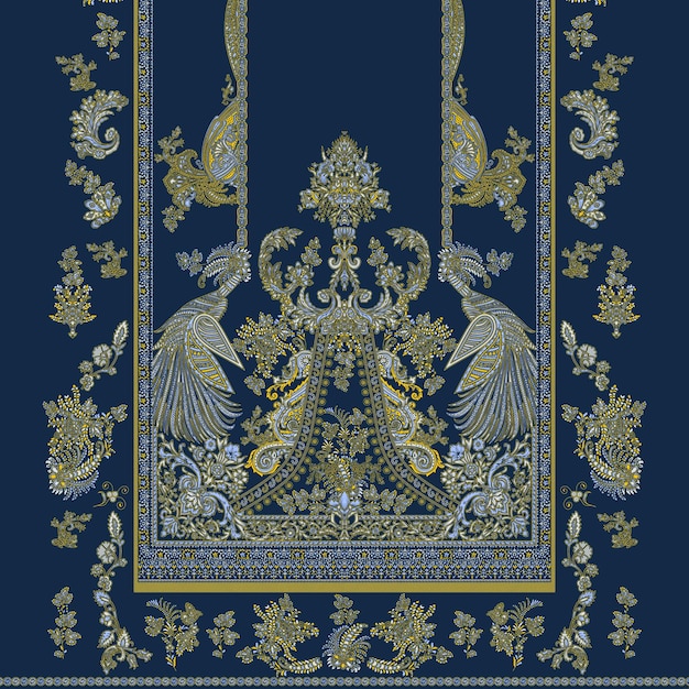 Textile Design Pattern and ornament