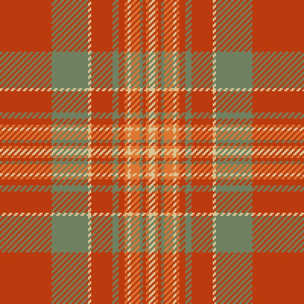 Vector textile design of textured plaid checkered fabric pattern swatch for shirt dress suit wrapping paper print invitation and gift card