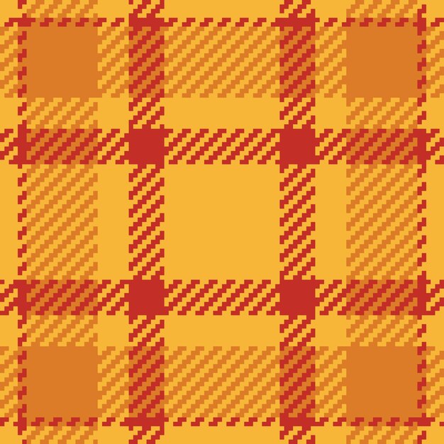 Vector textile design of textured plaid checkered fabric pattern swatch for shirt dress suit wrapping paper print invitation and gift card