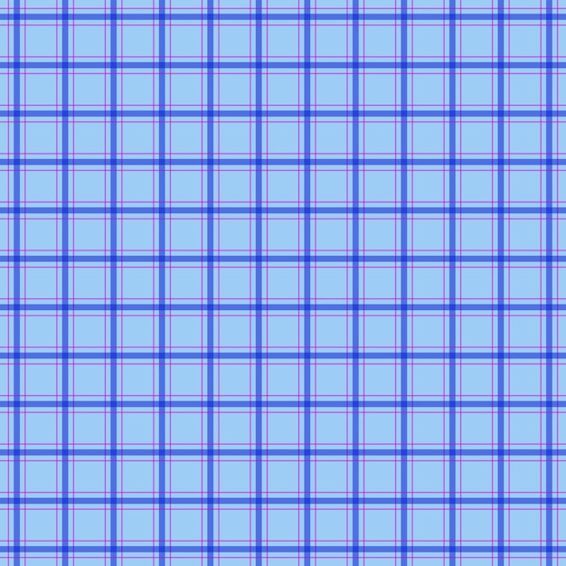 Vector textile fabric check pattern