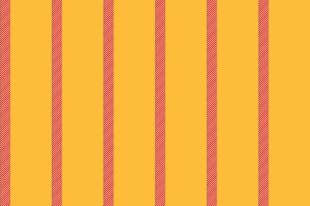 Textile lines fabric of background stripe vector with a vertical seamless texture pattern in amber and mexican pink colors