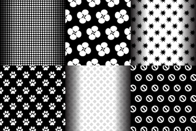 Vector textile pattern design