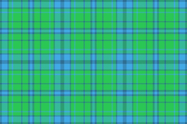 Textile pattern plaid Texture seamless fabric Vector tartan background check