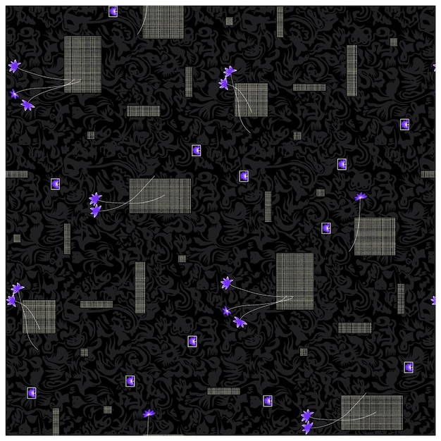 textile seamless pattern for fabric designs