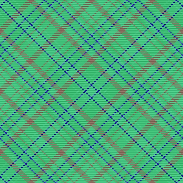 Tessile tartan senza giunture trama motivo di sfondo controlla il tessuto vettoriale plaid