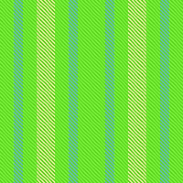 Textile seamless vertical of lines texture background with a pattern fabric vector stripe in green and cyan colors