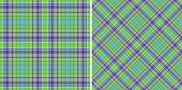 Textile tartan background pattern check plaid texture fabric vector seamless