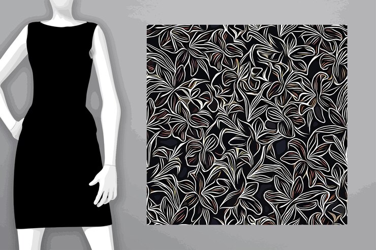 Textile and wallpaper patterns A printable digital illustration work Floral Print designs