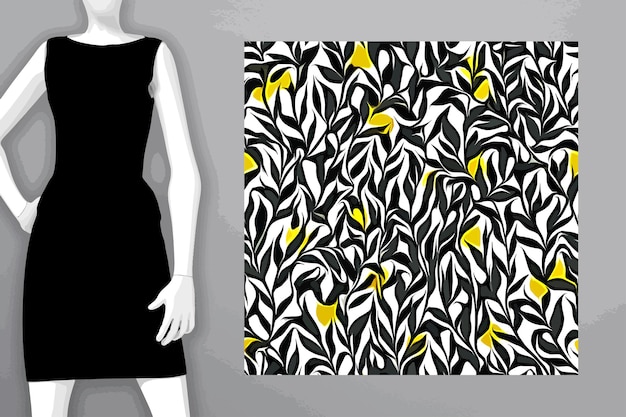 Textile and wallpaper patterns A printable digital illustration work Floral Print designs