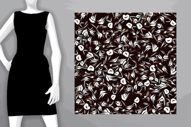 Textile and wallpaper patterns A printable digital illustration work Floral Print designs