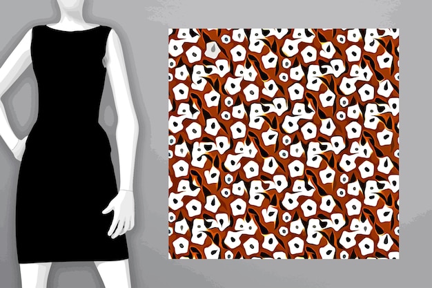 Textile and wallpaper patterns A printable digital illustration work Floral Print designs