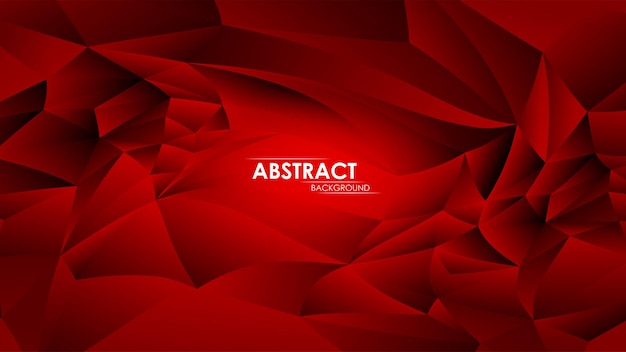 Texture abstract low poly red