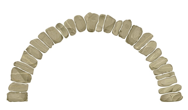Текстура арки из дикого камня