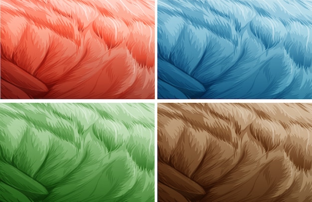 Vettore texture di sfondo in quattro colori
