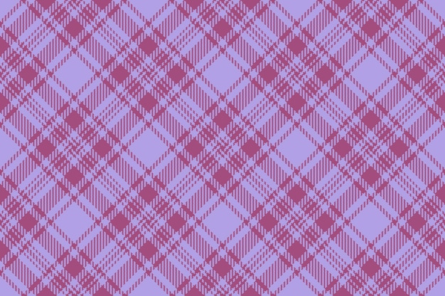 Texture background seamless Vector textile pattern Tartan check plaid fabric