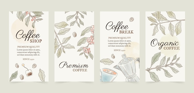 テクスチャコーヒープランテーションのInstagramストーリー