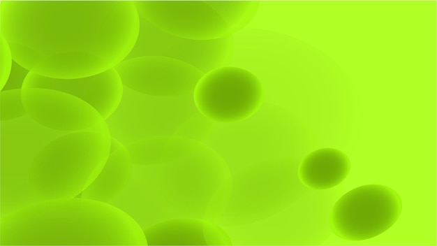 투명한 녹색 추상적이고 세련된 독특한 매직 라운드의 서로 다른 질감