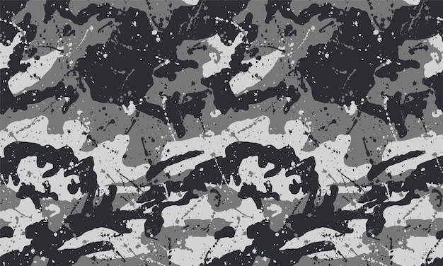 Texture military camouflage repeats seamless vector illustration pattern