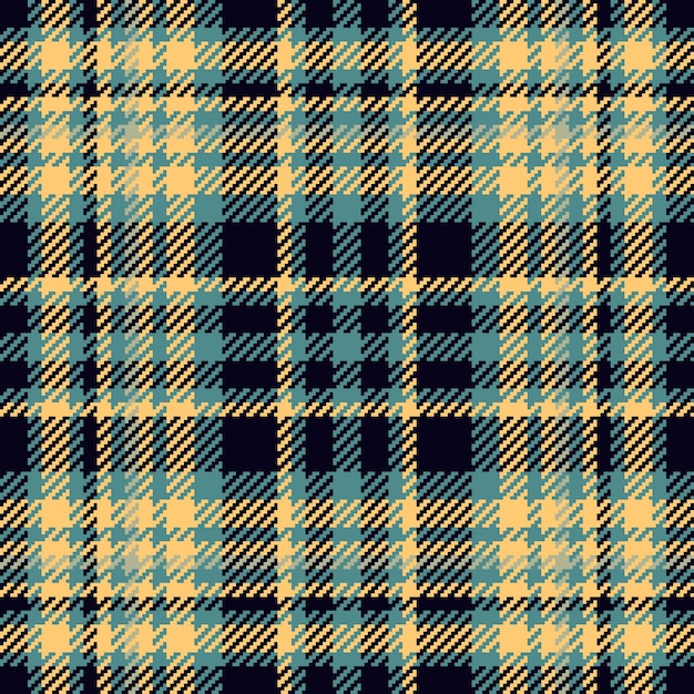 Texture plaid background of textile fabric check with a seamless tartan vector pattern