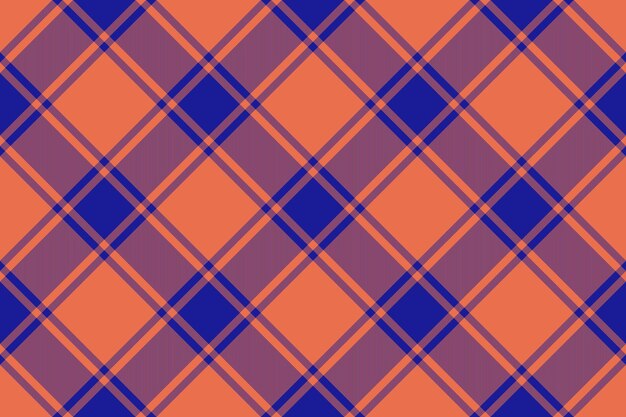 Texture seamless background Tartan textile plaid Pattern vector fabric check