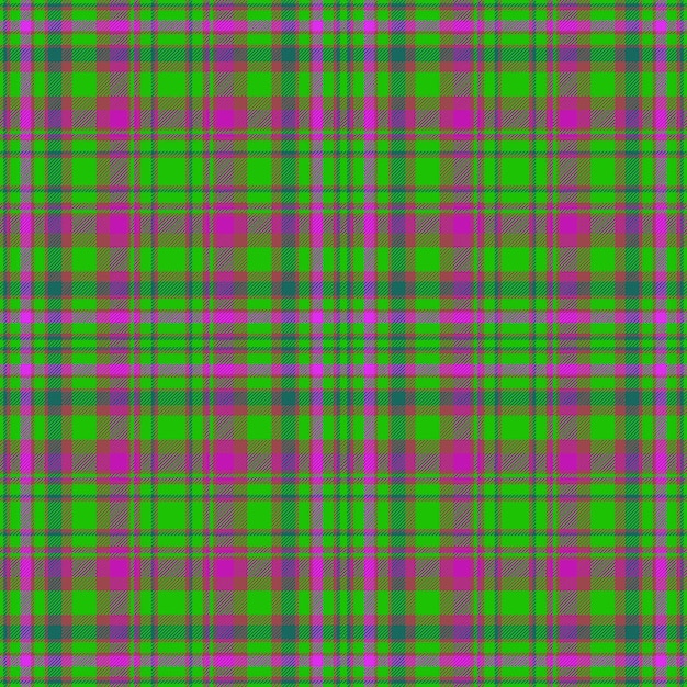 Texture seamless textile Vector tartan check Fabric pattern background plaid