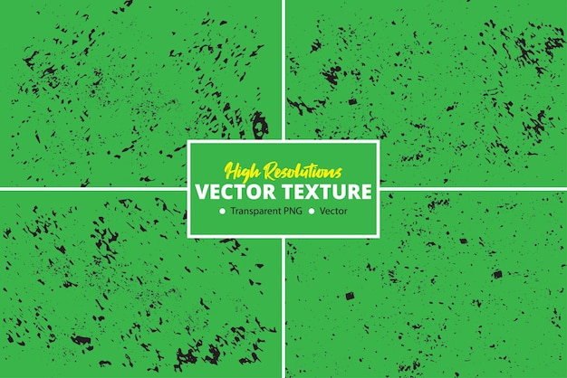 Texture stamps vector collection urban grunge overlay paint texture with spray