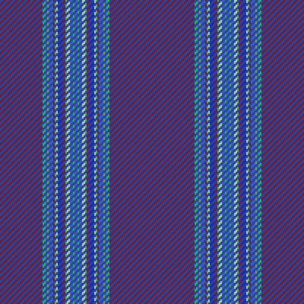 Texture textile stripe of vertical background vector with a seamless fabric pattern lines in blue and red colors