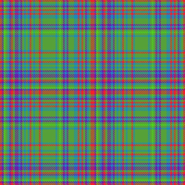 Trama plaid vettoriale controlla il tessuto di sfondo tessuto tartan senza cuciture