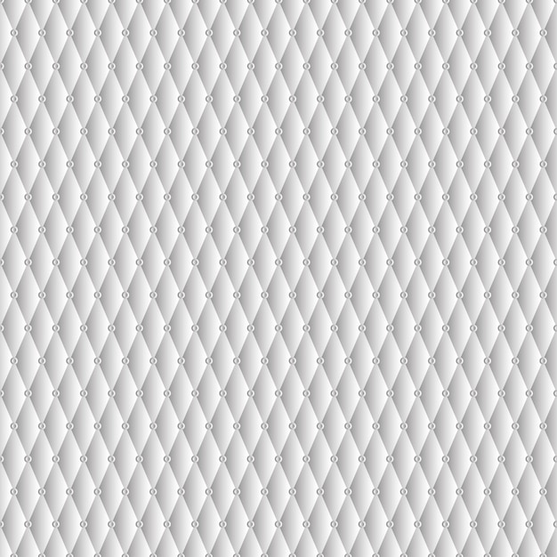 豪華さとシームレスなパターンを持つ白いソファのテクスチャ。