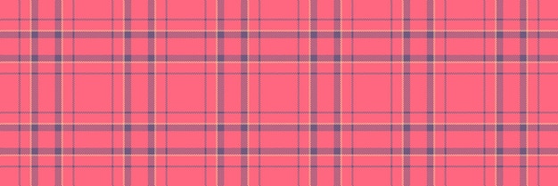 Textured check tartan seamless conceptual vector textile plaid repeat fabric background texture pattern in colori rosso e pastel