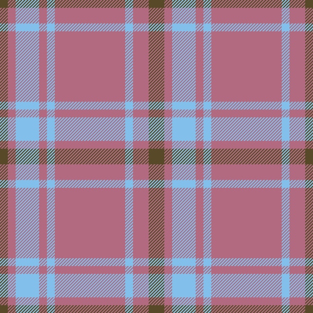 Textuur naadloos textiel achtergrondpatroon geruit stof check tartan vector