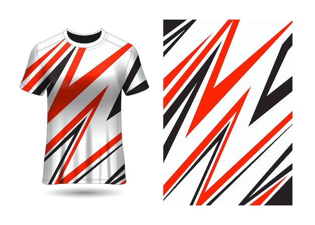 textuur Racing Sports Jersey-ontwerp voor racen, gamen, motorcross fietsen