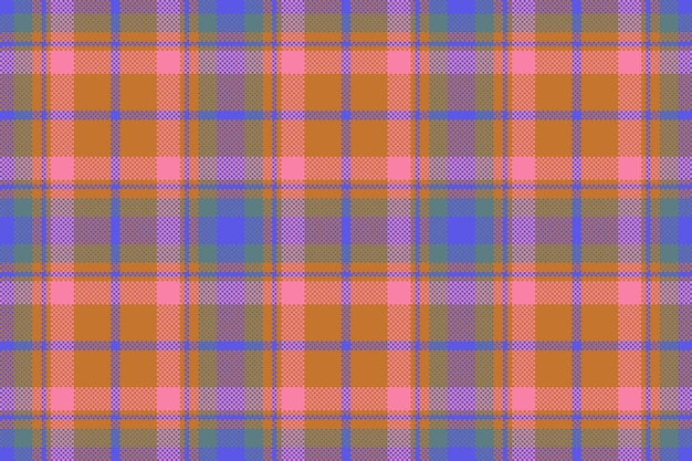 Textuurpatroon tartan Geruite textiel check Vector achtergrond naadloze stof