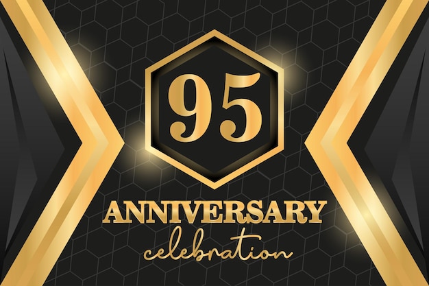 Vector th anniversary celebration logotype. logo numbers and ribbon vector design.