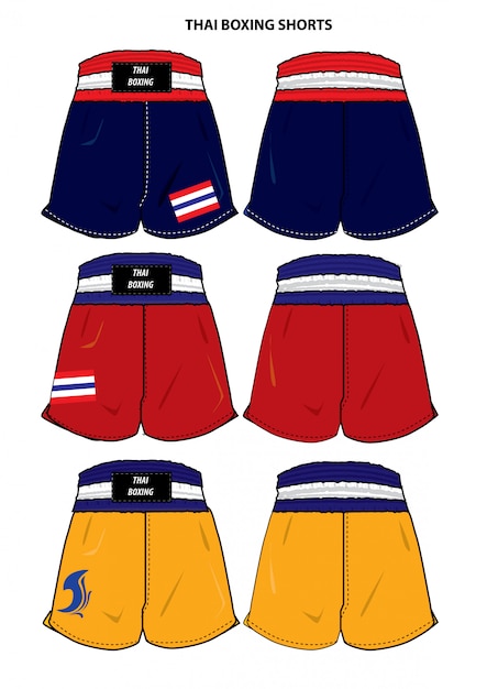 Thai boxing shorts