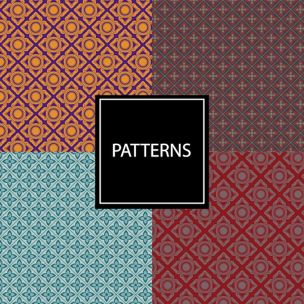 Thai Pattern Background