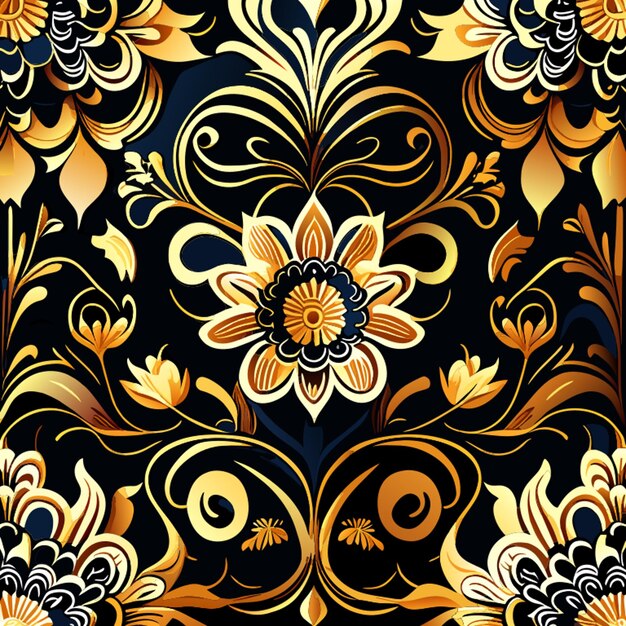 Premium Vector | Thai pattern detail illustration different tone