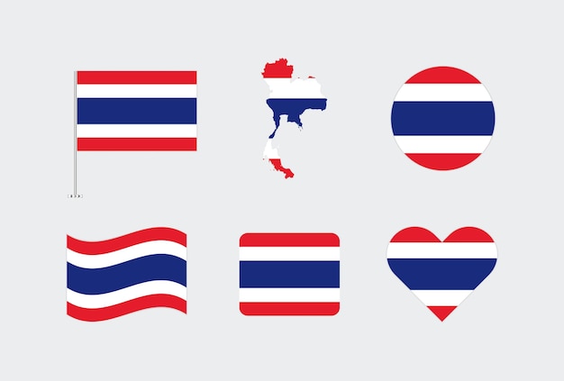 Thailand Flags Collection