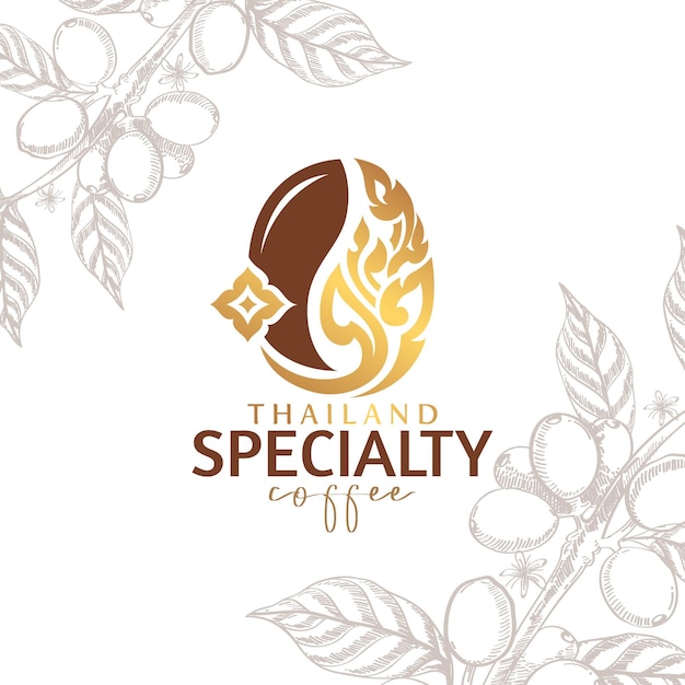 Thailand Specialty coffee branding concept