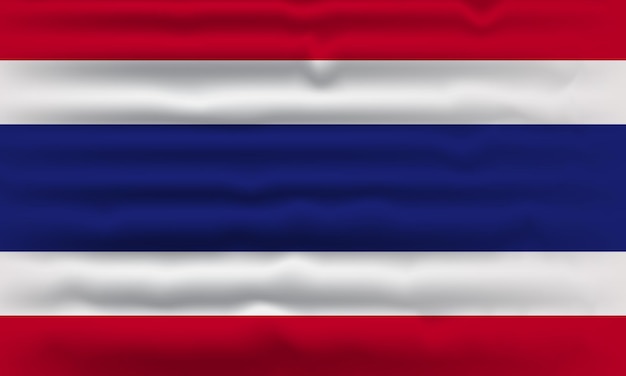 Thailand vlag ontwerp