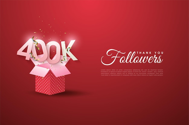 Thank you, 400k followers