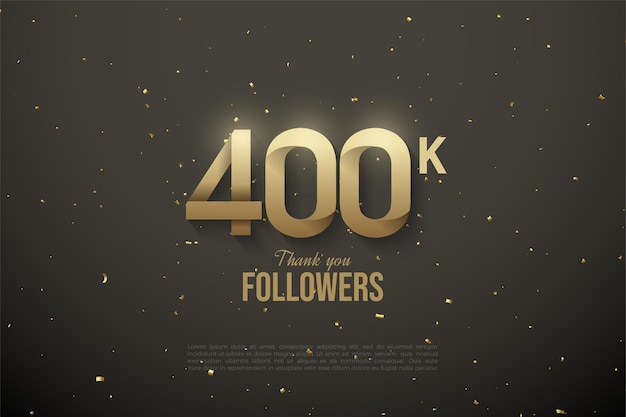 Thank you, 400k followers