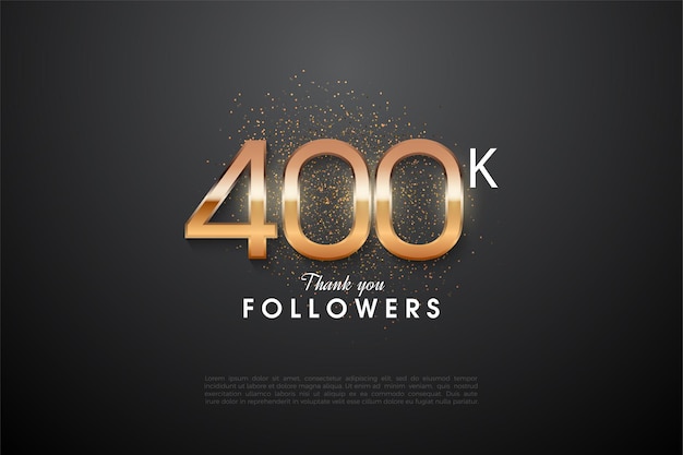 Thank you, 400k followers