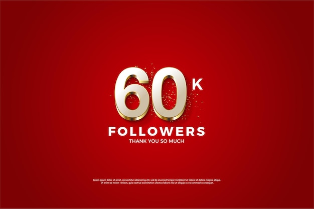 고급스럽고 희귀 한 금도금 피규어를 가진 60k 팔로워들에게 감사드립니다.