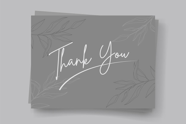 花をテーマにしたカードデザインありがとうございます
